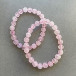 bracelet, rose quartz