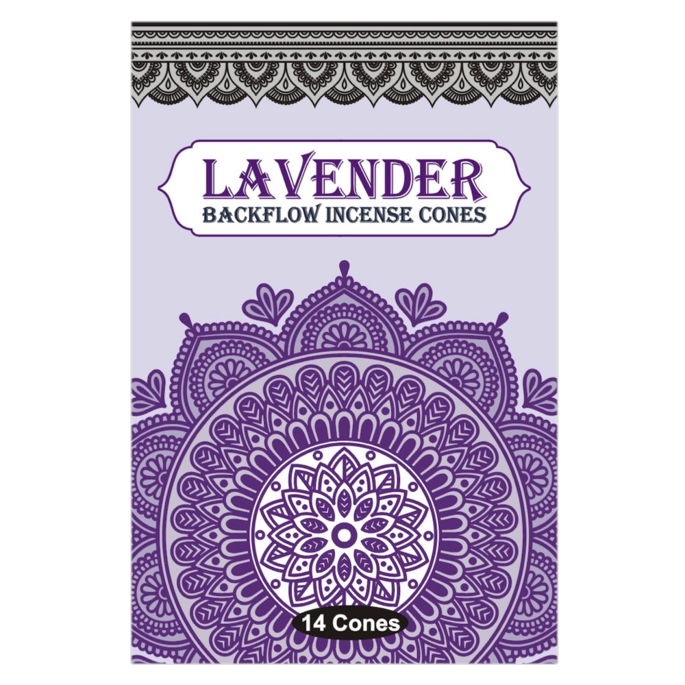 Lavender Back Flow (Cones) - The Crystal People
