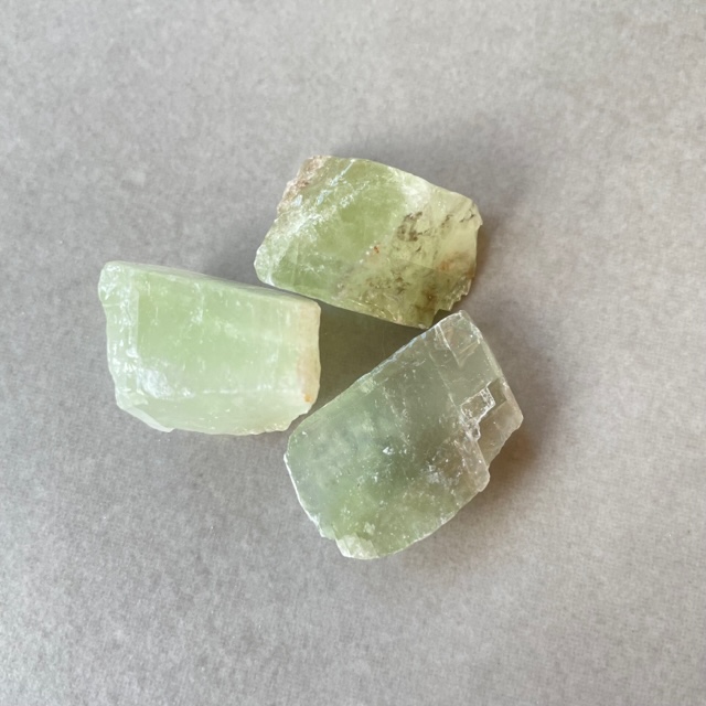 Calcite, Green, (Mineral) - The Crystal People
