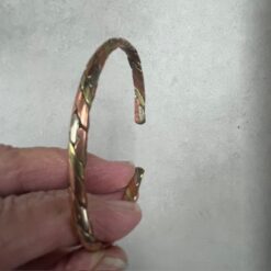 bracelet, copper and brass, style c