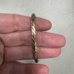 bracelet, copper and brass, style b