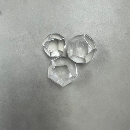 quartz dodecahedron, polished