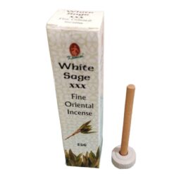 white sage, oriental style incense sticks